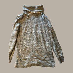 Gap heathered grey turtleneck sweatshirt XS